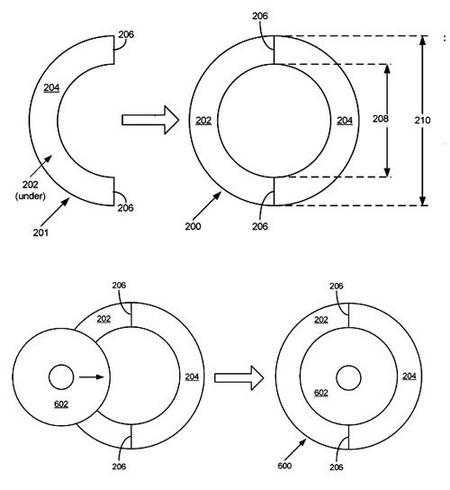 Apple 8cm disk adaptor ring