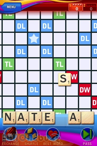 EA Scrabble for iPhone & iPod touch OS 2.0