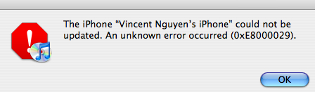 uh-oh error