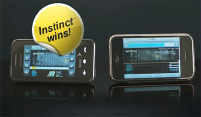 Instinct Versus iPhone