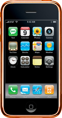 Orange ish iPhone
