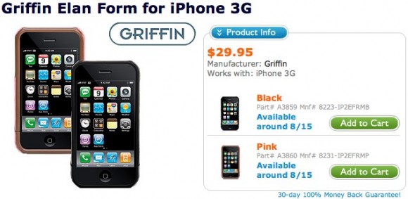 Buy Griffin elan Form for iPhone 3G @ MYiPhone.com
